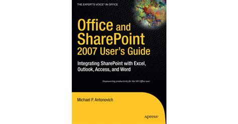 Office and sharepoint 2007 user s guide integrating sharepoint with. - Il y a un homme errant.