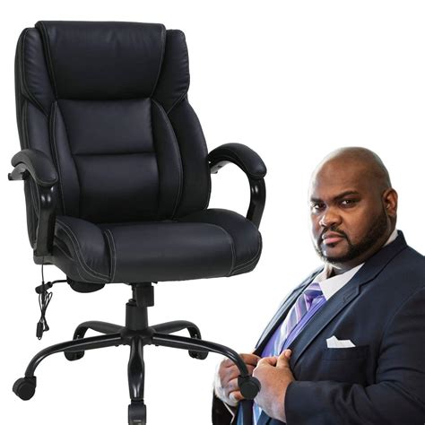 Office chair for heavy person. We wouldn’t recommend it. Raymour & Flanigan Run II Ergonomic Office Chair: We thought this chair was fairly comfortable and the armrest adjustability was great, but the lumbar support wasn’t adjustable at all. That seemed like a missed opportunity to make this office chair even more back pain-friendly. 