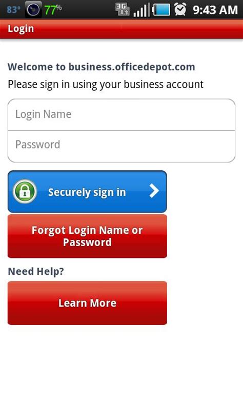 Office depot business account login. Create a new Account. Email (Used for login) First Name. Last Name. Password (Min 6 characters) Re-Enter Password. Zip Code. 