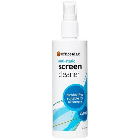 OfficeMax Anti-Static Screen Cleaner Spray 250ml OfficeMax NZ