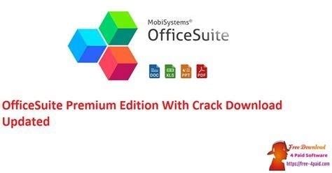 OfficeSuite Premium 4.70.34701 with Crack Download