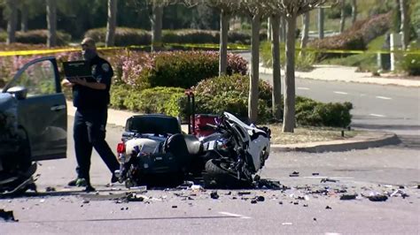 Officer Hurt in Motorcycle Crash on Garnet Avenue [San Diego, CA]