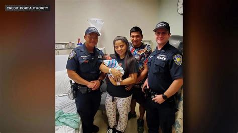 Officers deliver baby at the Lincoln Tunnel
