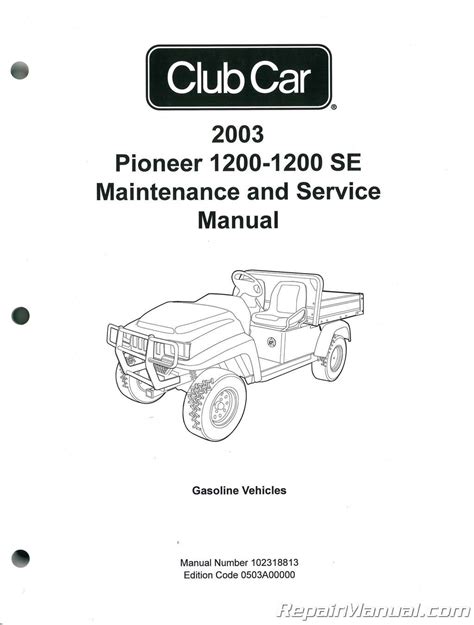 Official 2003 club car pioneer 1200 1200 se gas service manual. - Ford flex 2009 to 2010 factory workshop service repair manual.