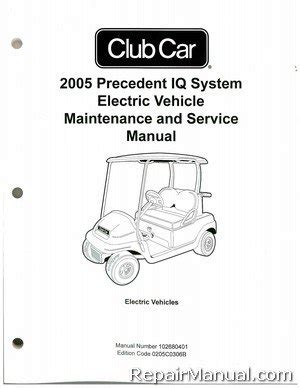 Official 2005 club car precedent iq system electric vehicle electric service manual. - Pleadings without tears guide to legal drafting.