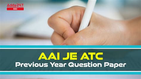 Official AAI JE ATC Previous Year Question Papers With Ans AAI JE ATC …