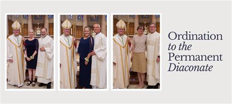 Official Appointments, May 8, 2024: Permanent Deacons