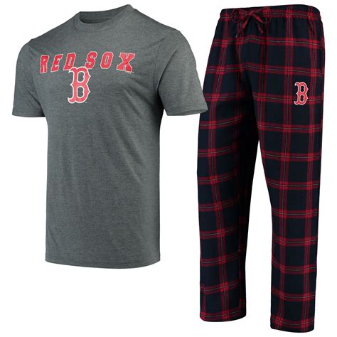 Official Mens Boston Red Sox Sleepwear, Red Sox Pajamas, Robes …