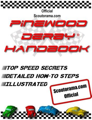 Official Scoutorama com Pinewood Derby Handbook