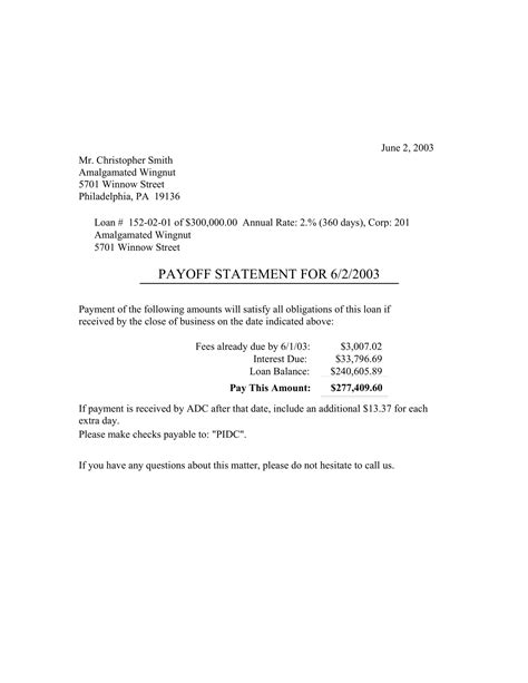 Official Statement Letter Format Examples 12+ in PDF, DOC Examples