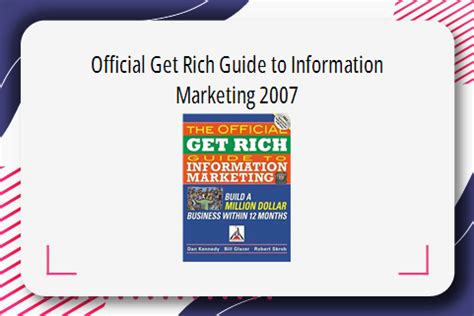 Official get rich guide to information marketing by dan kennedy. - Physical science and 5 study guide answers.