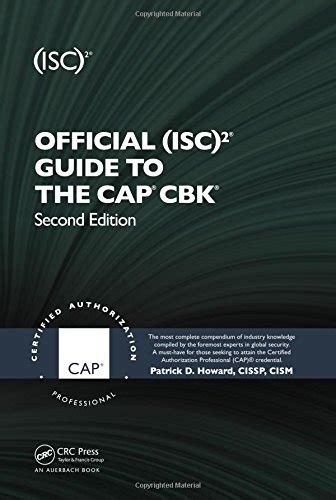Official isc 2 guide to the cap cbk second edition by patrick d howard. - Elixires medicinales - salud vital -.