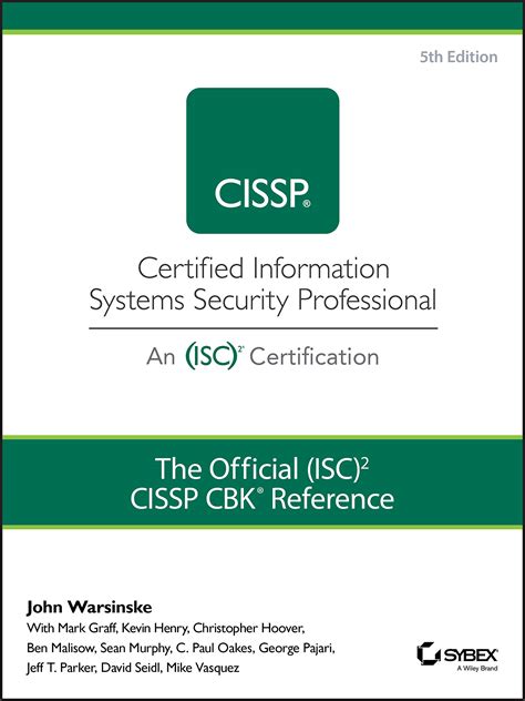 Official isc 2 guide to the cissp cbk second edition download. - Answers for a guide to modern econometrics.