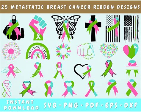 Official metastatic breast cancer ribbon. To learn more about how you can become a partner click the link below. Susan G. Komen’s® partners are committed to helping fund research and care services that support people living with breast cancer, through their diagnosis, treatment, and beyond. When you make a purchase, you join that same commitment. 