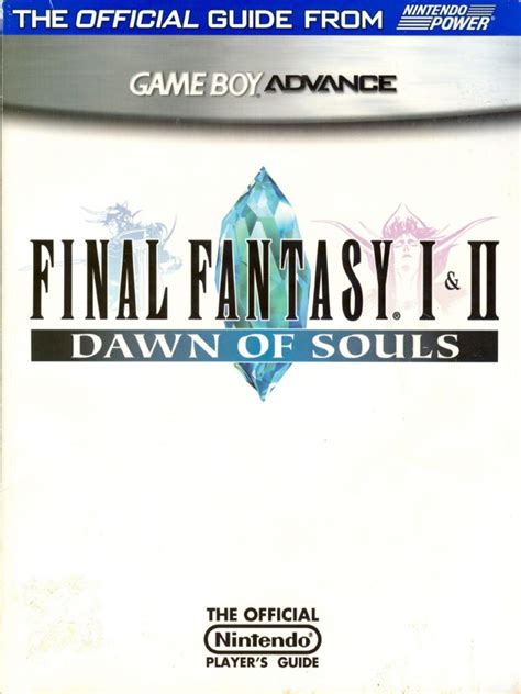 Official nintendo final fantasy i ii dawn of souls players guide. - 500 años de educación en panamá.
