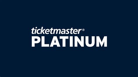 Official platinum tickets. Occasionally. But usually Official Platinum Seats are sold in pairs and can't be split. (You're gonna want to share this experience anyway, trust us.) 