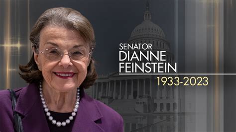 Official statement confirming U.S. Sen. Dianne Feinstein’s death