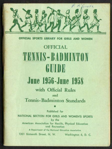 Official tennis badminton guide june 1956 june 1858 with official. - Gnu emacs manual for version 21 15th edition.