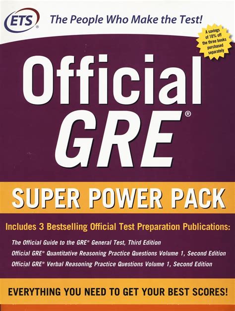 Download Official Gre Super Power Pack By Educational Testing Service