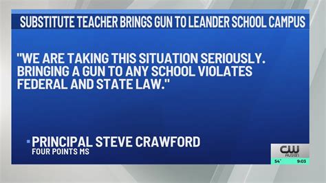 Officials investigating after substitute teacher brings gun onto Leander school campus