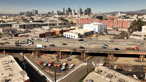 Officials reopen on and offramp for 10 Freeway drivers in downtown L.A.