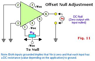 Offset Null for Single Supply Op Amp. All About Circuits