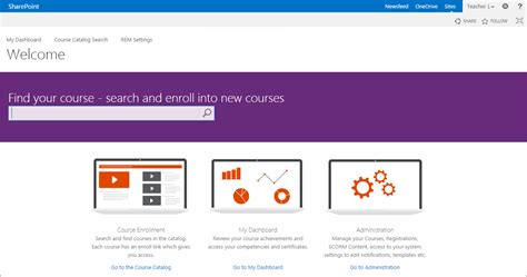 Offshore web development example of Learning Management Software