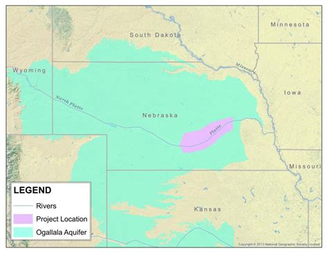 Ogallala is an unconfined aquifer that is formed mostly by sand, grav