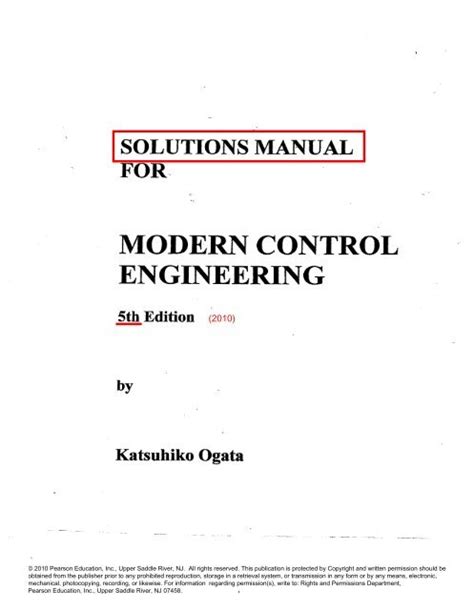 Ogata modern control engineering 3th solution manual. - Recordações de uma estada em portugal.