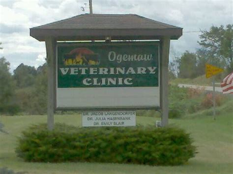 Ogemaw Veterinary Clinic is located at 1866 N M 33 in Rose City, Michigan 48654. Ogemaw Veterinary Clinic can be contacted via phone at (989) 685-3941 for pricing, …. 