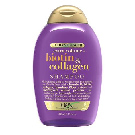 Ogx Biotin & Collagen Şampuan 385 ml + Saç Kremi 385 ml Saç .