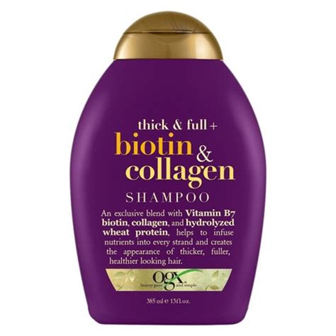 Ogx Thick Full Biotin Collagen Salon Size Shampoo : Target