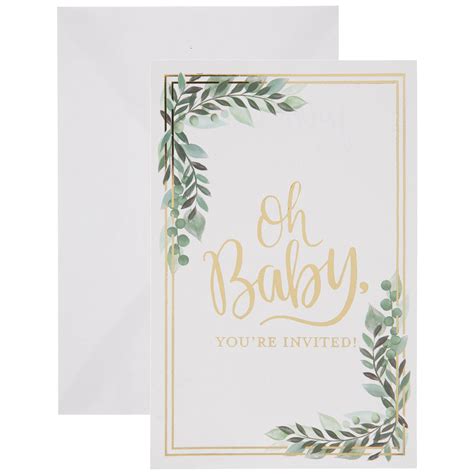 Oh Baby Shower Invitations Hobby Lobby 1928829