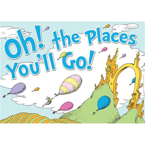 Oh The Places Youll Go Printable