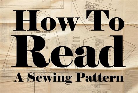 Oh You Crafty Gal Lesson 11 How to Read a Sewing Pattern Envelope