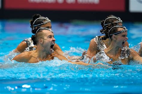 Oh boy! Men to compete in artistic swimming — formerly called synchro — at Paris Olympics