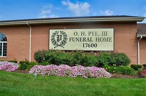 Oh pye funeral home. Thank you for entrusting the services of your loved one to O.H. Pye III Funeral Home. Read more about Live Stream Services. Explore Our Location. See where we are located. O. H. Pye, III Funeral Home. 17600 Plymouth Road, Detroit, MI 48227 (313) 838-9770 [email protected] O. H. Pye, III Funeral Home. 