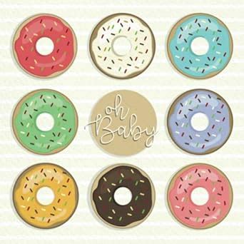 Read Online Oh Baby Baby Shower Guest Book With Doughnut  Donut Theme Baby Shower Guest Books By Slice Of Life