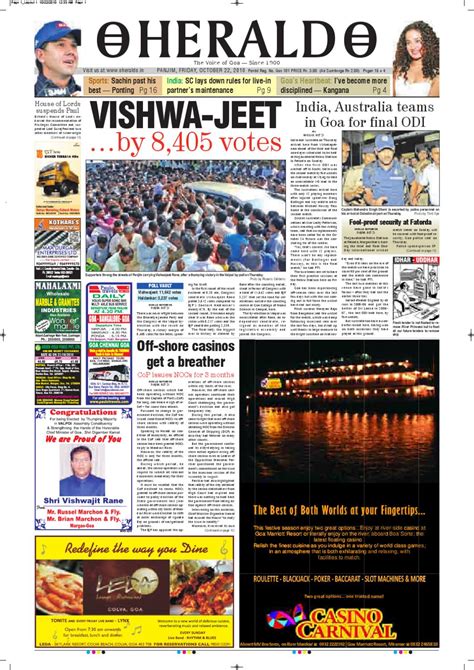 Subscribe to get the latest news in Goa. . Oheraldo