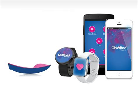 The OhMiBod Remote app is available in these languages: English, Spanish, French, German, Italian, Simplified Chinese, Japanese, Russian and Korean. The Android ™ robot is reproduced or modified from work created and shared by Google and used according to terms described in the Creative Commons 3.0 Attribution License. 