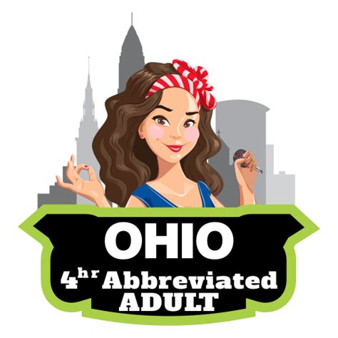 Ohio Abbreviated Adult Driver CourseNarrated, Approved
