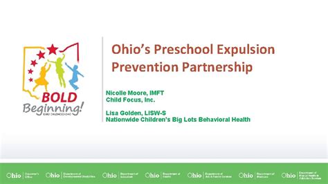 Ohio Preschool Expulsion Prevention Partnership - Nationwide …