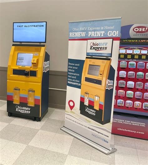 Fairfield Meijer Location Details Accepts Credit/Debit Cards 6325 S. Gilmore Rd. Fairfield, Ohio 45014 Located inside the Fairfield Meijer, the self-service Ohio BMV Express kiosk is a fast, easy way to renew motor vehicle registrations and license plate stickers and print them on the spot!. 