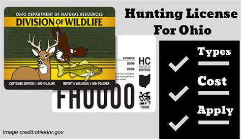 Hunting license: A non-resident hunting license costs $125 and has to be over the counter, no draw. Tags: A deer tag is $25 Licenses and tags can be purchased through the ODNR. Click here: Ohio hunting license; Meat processing; Ohio requires all first time hunters to complete a hunter’s safety course to purchase an Ohio license.. 