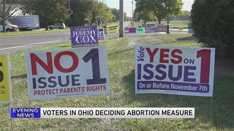 Ohio is the lone state deciding an abortion rights question, providing hints for 2024 races