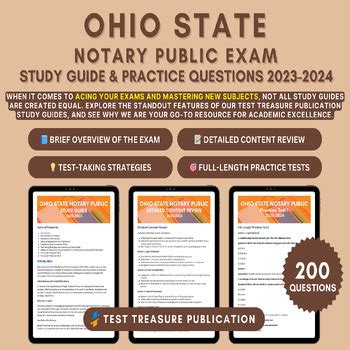 Ohio notary service test study guide. - Solutions manual for ap prep book for bc calculus.