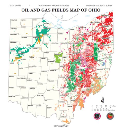 The Ohio Oil & Gas Well Locator is an interactive map that allows users to search for oil and gas wells and related information in the state of Ohio. Below is a list of basic instructions for use of the locator that detail the options and types of searches available. The Ohio Oil and Gas Well Locator is not accessible to locations outside the ... . 