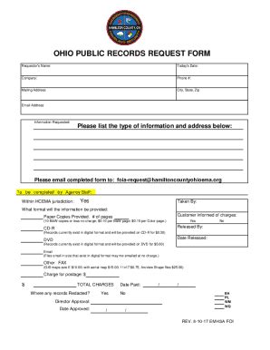 Ohio public records
