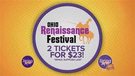 Pick up discount coupons at area Wendy's and United Dairy Farmers or purchase discounted tickets at area Krogers. #orf19 #renaissance #renaissancefestival #ohio #columbus #dayton #cincinnati #ale.... 