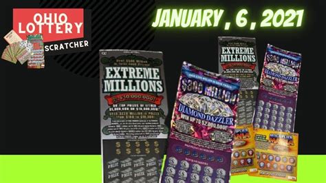 Ohio scratch off. We have a variety of scratch off themes and styles. Scratch and win instantly! Choose from a variety of $20, $10, $5, $3, $2, and $1 instant games from the Ohio Lottery. Check prizes remaining and learn about our top prize drawing. 
